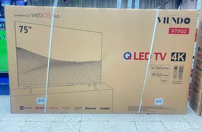 بيع توصيل شاشات تلفزيون 70 سمارت 4k سمارت 98 تركيب مجانا فور 4