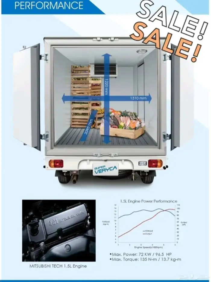 سيارات ثلاجه للإيجار الشهري 2