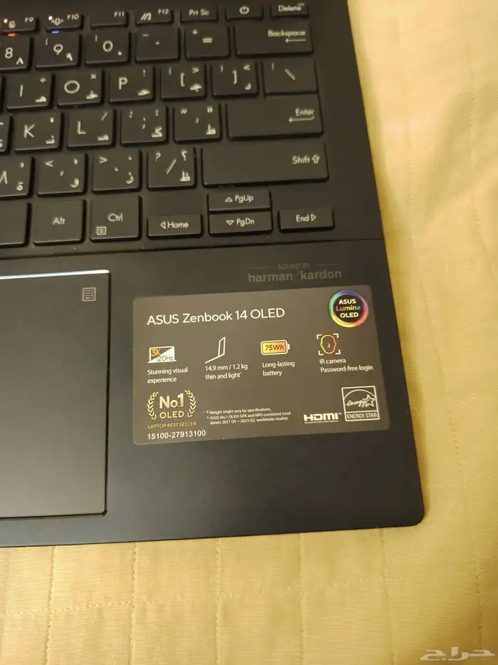 ASUS Zenbook 14 OLED - معالج Ultra 7 الجديد 5