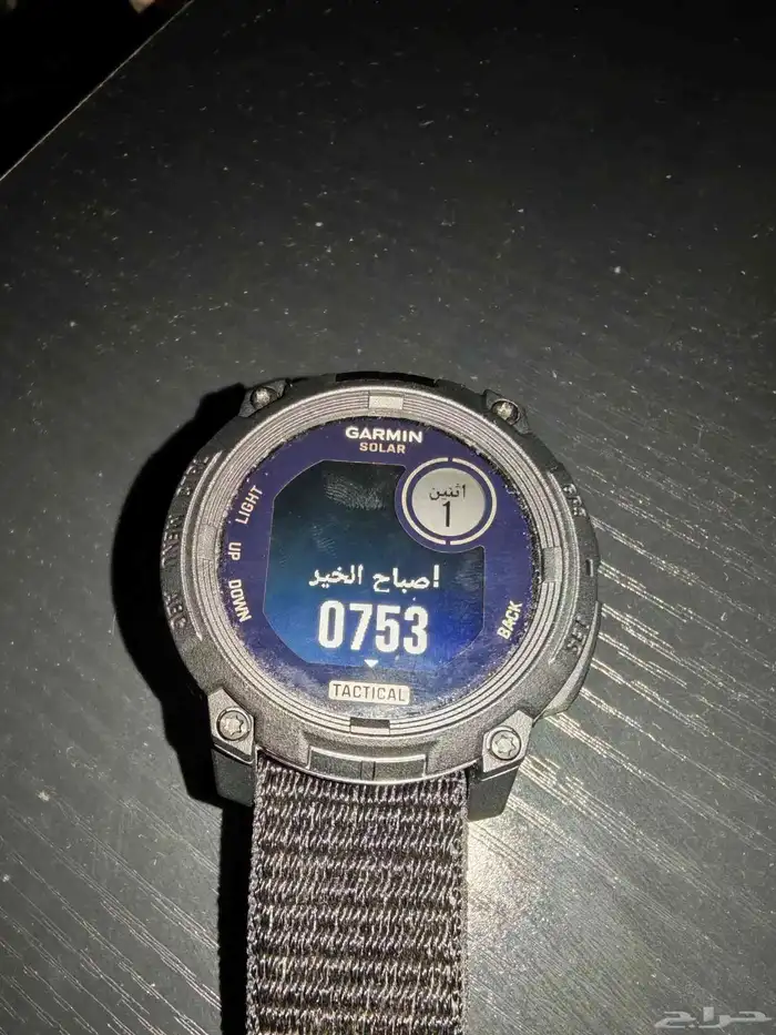Garmin instinct 3 tactical solar 45 ساعة جارمن 5