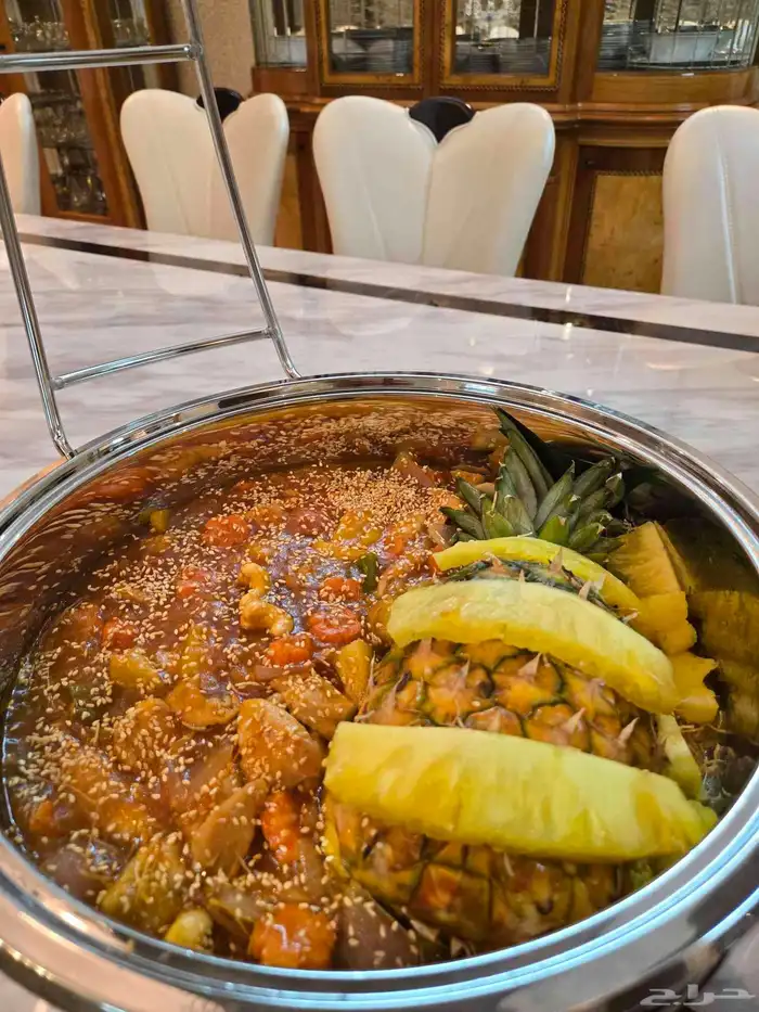 دجاج صيني وتبولة ولفائف باذنجان 1