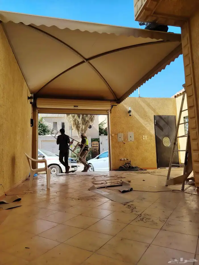 حداد جلسات لكسام بأشكال مختلفه مضلات وسواتر برجولات 8