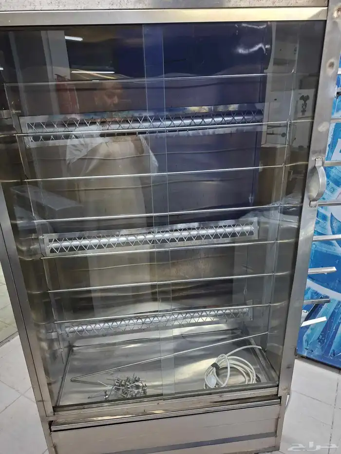 شواية دجاج 8 اسياخ جديدة 6