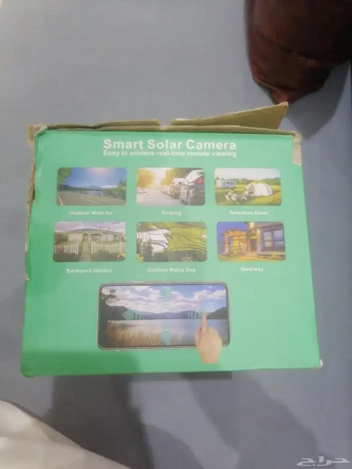 كاميرا مراقبة 4k تلف 360 درجة يمديك تتكلم من الجوال عن بعد 0