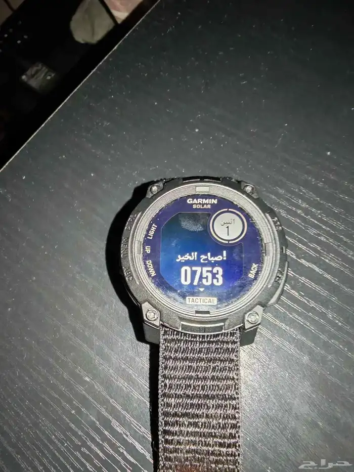 Garmin instinct 3 tactical solar 45 ساعة جارمن 6
