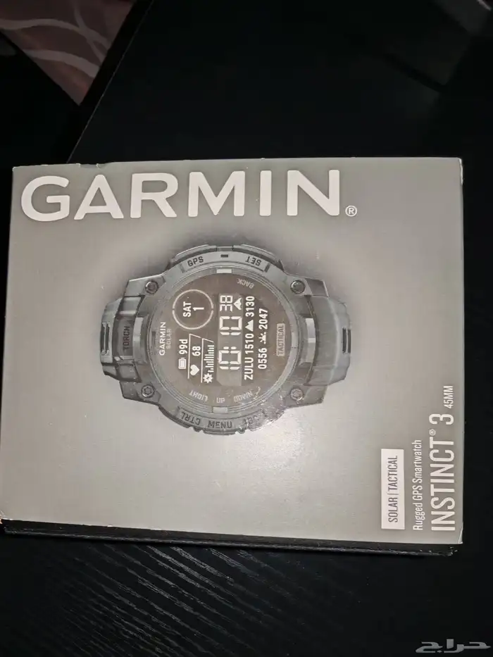 Garmin instinct 3 tactical solar 45 ساعة جارمن 7