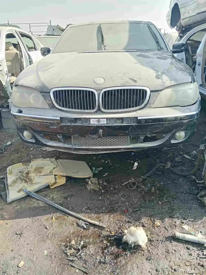 بي ام موديل 2008 حجم 730تشليح الحاير قطع غيار سيارات 0