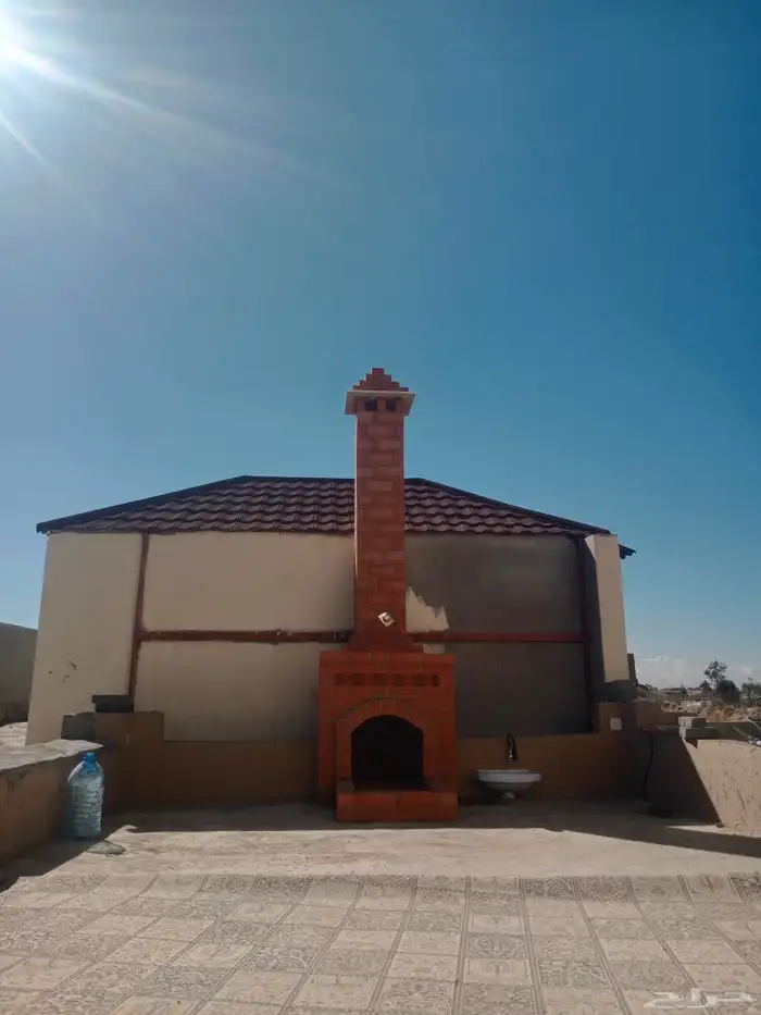 بيوت شعر مشب نار مشب رخام قرميد جمالون تلبيس قماش 2