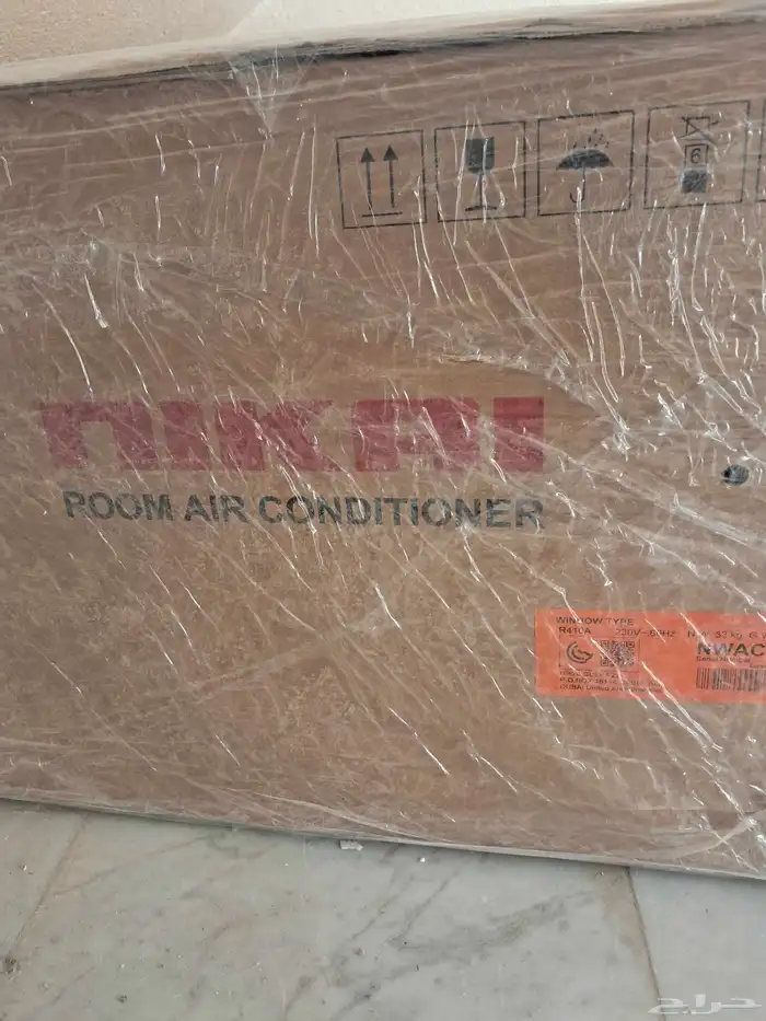 مكيف شباك للبيع جديد بكرتونه 0