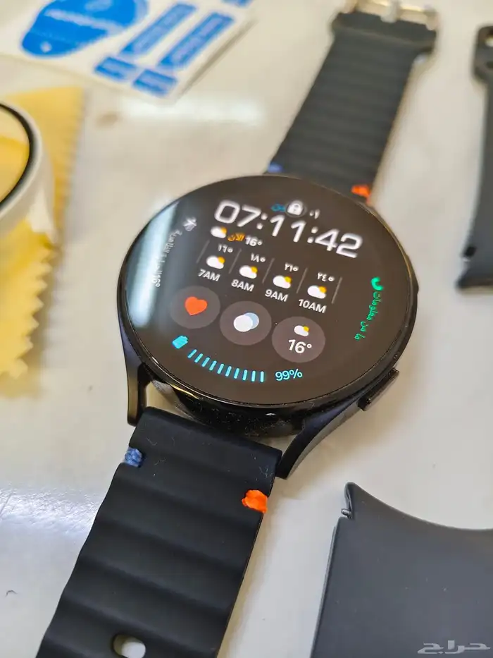 ساعه جلكسي ووتش 5 مقاس 44 9