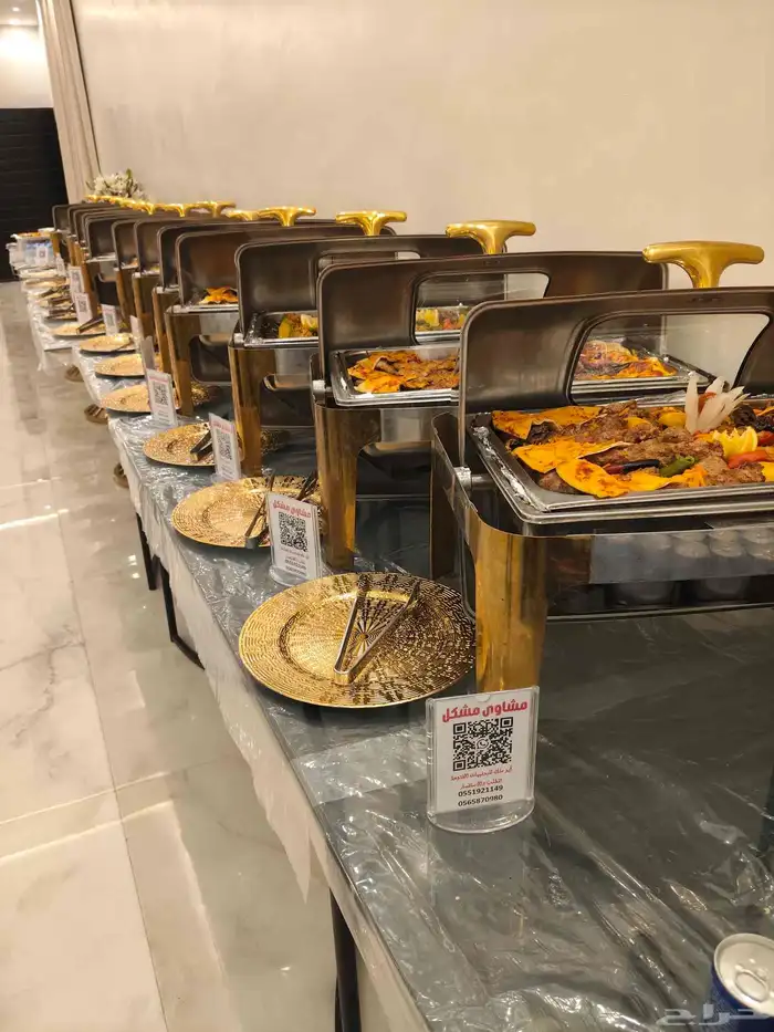 بوفيه مفتوح لجميع الحفلات والناسبات والمؤتمرات 0