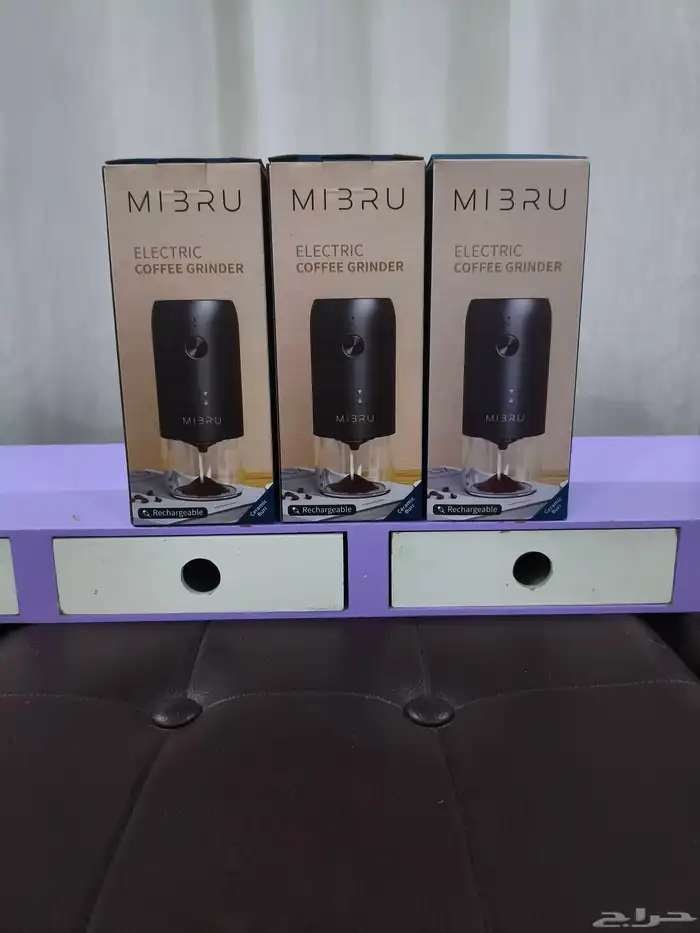 غلايه كهربائيه ومطحنه ومكينه من شركه ميبرو جديده بكرتونها 4