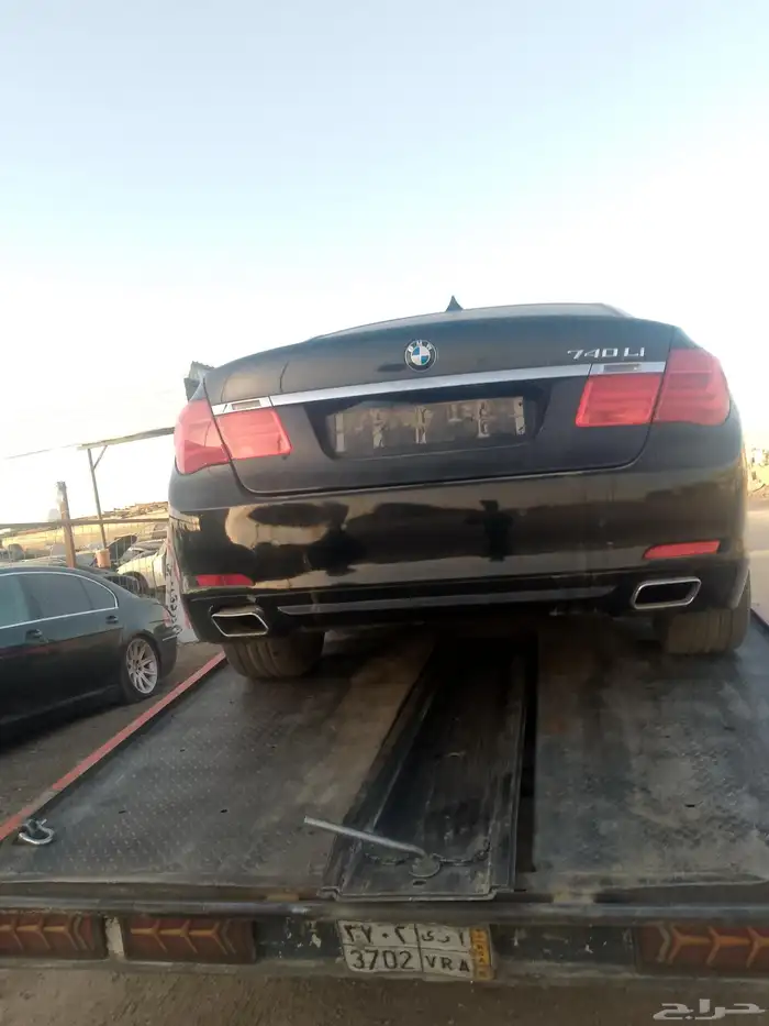 بي ام دبليو تشليح قطع غيار موديل 2012 حجم 740 9