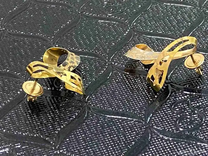 طقم ذهب لازوردي عيار 21 5