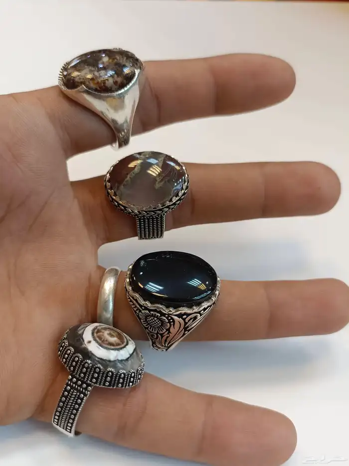 خواتم عقيق جديده يمني 0