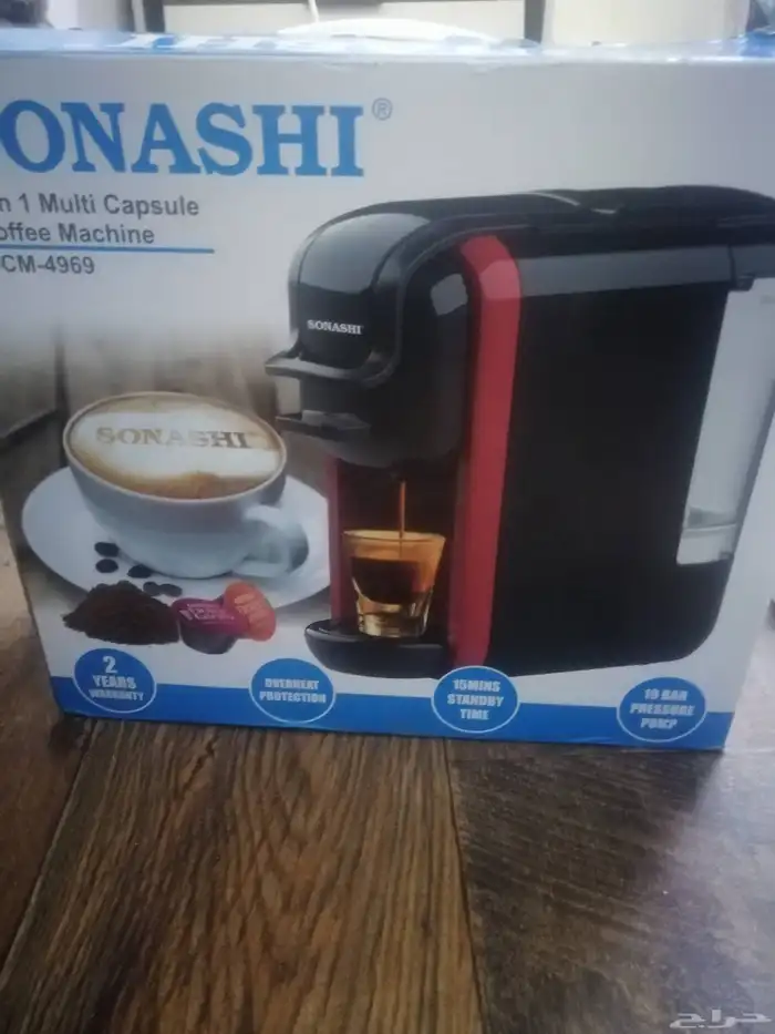 عرض مغري لعشاق القهوه مكينة قهوة مستخدمه بس نظيفه 4