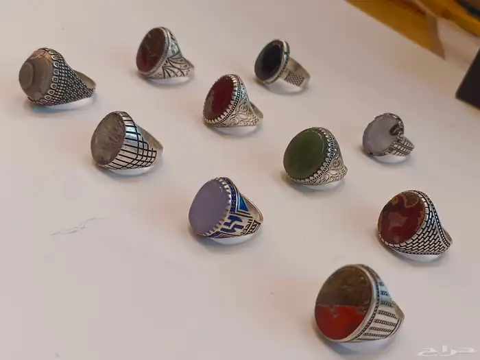 خواتم عقيق جديده يمني 1