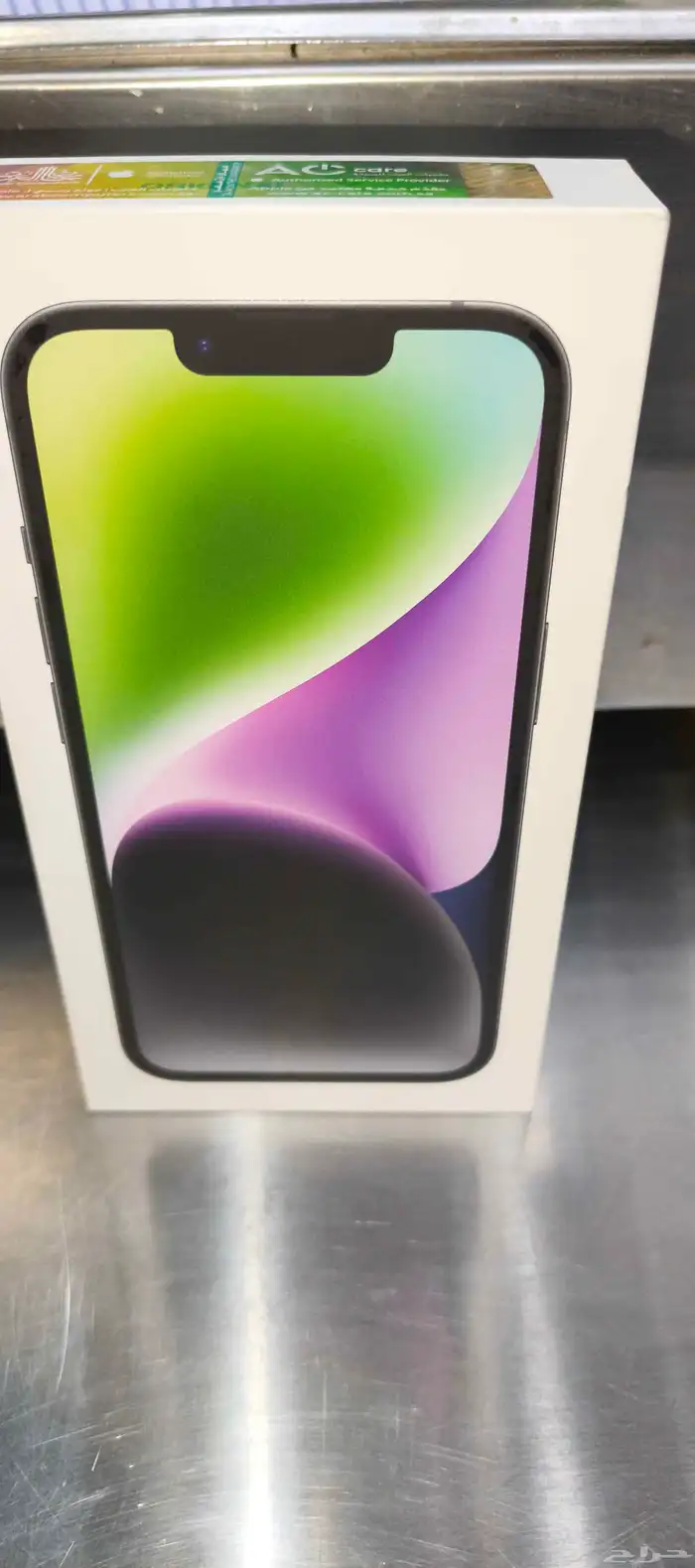 ايفون 14 مساحه 128 بطاريه 100 4