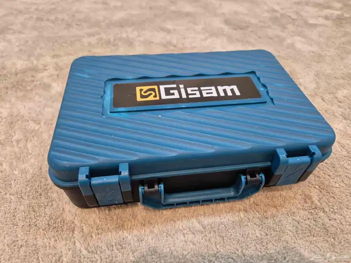 منشار ترددي جديد بكامل أغراضه بطاريتين وشاحن وريش وشنطة 4