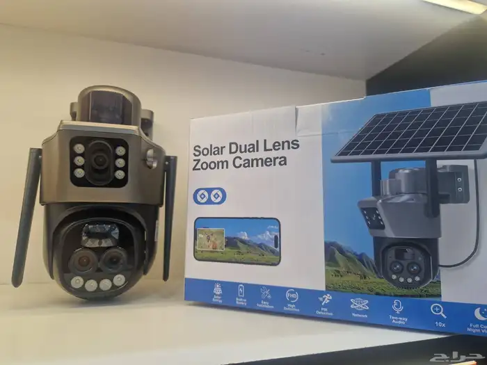 كاميرا شريحة بيانات شمسية Full HD بطارية طويلة وسعر ممتاز 1
