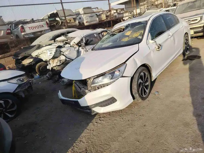 يوجد لدينا تشليح هوندا اكورد مديل 2017تشليح قطع غيار مستعمله 1