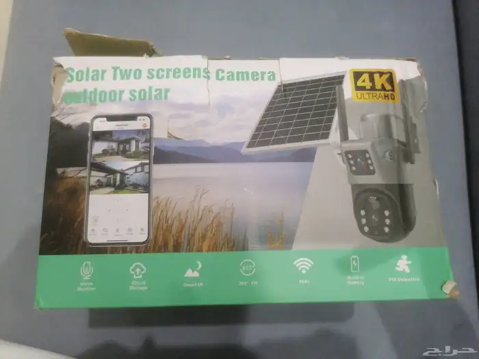 كاميرا مراقبة 4k تلف 360 درجة يمديك تتكلم من الجوال عن بعد 5