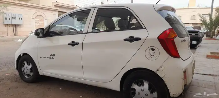 بيكانتو موديل 2016 اللون ابيض مشي في حدود 200 الف غير عادي 6