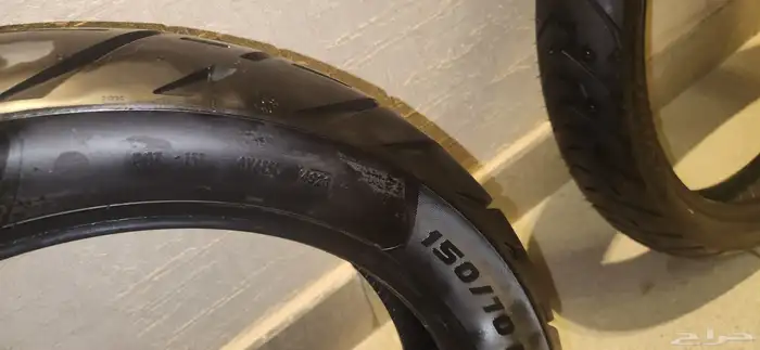 طقم كفرات دباب Metzeler مقاس 21 و 17 6