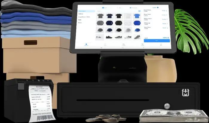 كاشير كامل مع برنامج محاسبي متكامل  كاشير تموينات جهاز كاشير 0