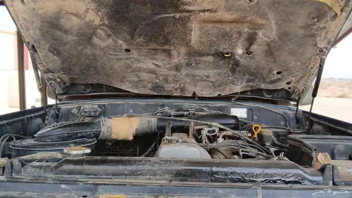 تيوتا صالون جديد بنزين قير عادي شرط قير ومكينه موديل 1997 3