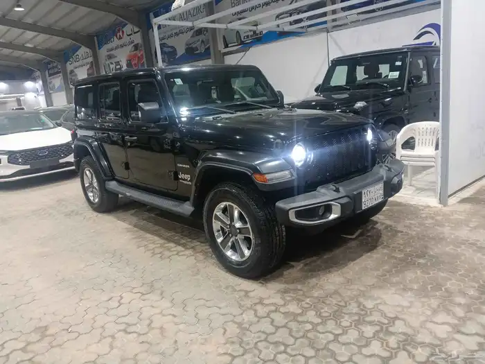 رانجلر صحارى موديل 2021 شبه الجديد وكاله 16