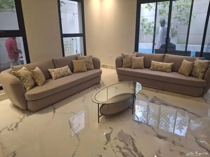 كنب مجلس مساند تفصيل وا تنجيد ستائر ويفي امريكي جمع النوعيه 1