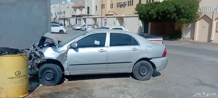 تايوتا كورلا 2007 مصدومه 4