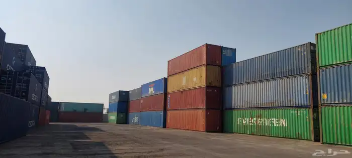 بفضل الله موجود كونتينرات 40 و 20 قدم هاي كيو 500 كونتينر 8