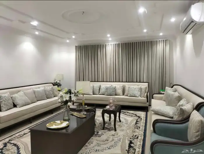 كنب مجلس مساند تفصيل وا تنجيد ستائر ويفي امريكي جمع النوعيه 3