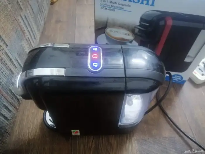 عرض مغري لعشاق القهوه مكينة قهوة مستخدمه بس نظيفه 1