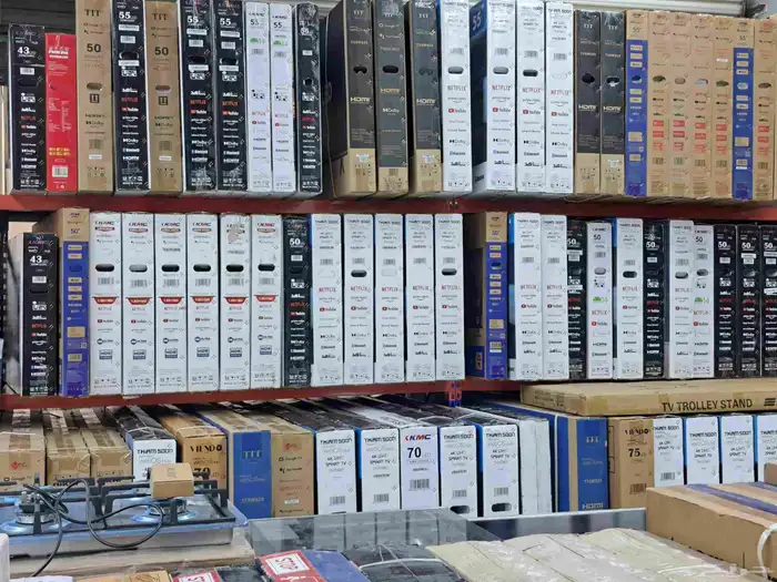 بيع شاشة 98 شاشات سمارت تلفزيون اخر اصدار 120 هرتز ذكيه توصي 7