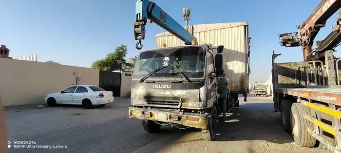 سطحه بوم تراك تريله بوكلين لوبد كرينات جميع المعدات متوفره 4