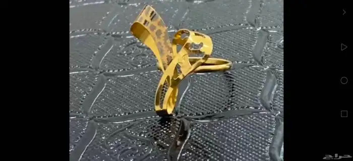 طقم ذهب لازوردي عيار 21 2