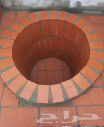 بيوت شعر مشب نار مشب رخام قرميد جمالون تلبيس قماش 7