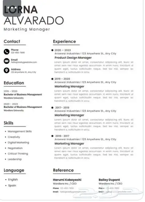 سيرة الذاتيه سيفي CV عرض خاص محدوده لمدة 24 ساعه 4