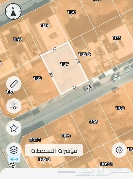 ارض سكنية للبيع بالقرب من المسجد 0