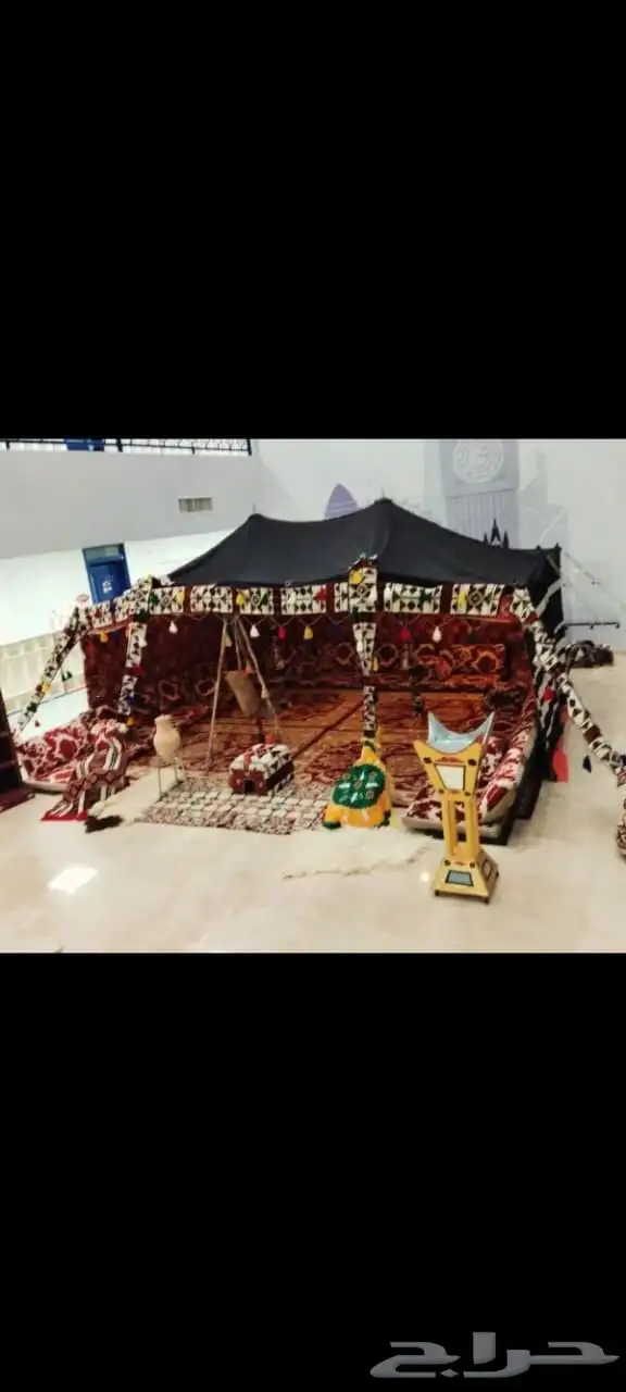 تاجير جلسات شعبيه خيم بيت شعر تاجير كرسي ملكي 25