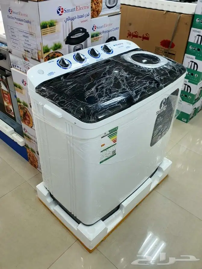 غسالات حوضين غسالة ملابس غساله حوضين غسالات اتوماتيك جديدة 2