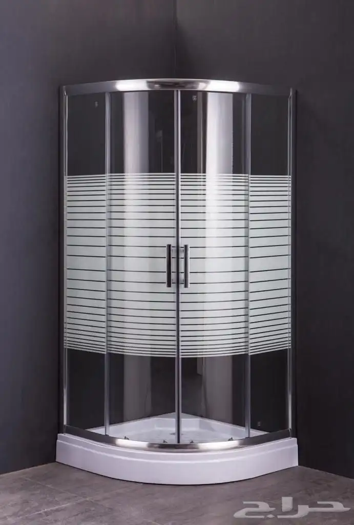 كابينة شاور زجاج جاهزة مقاسات متنوعة 0