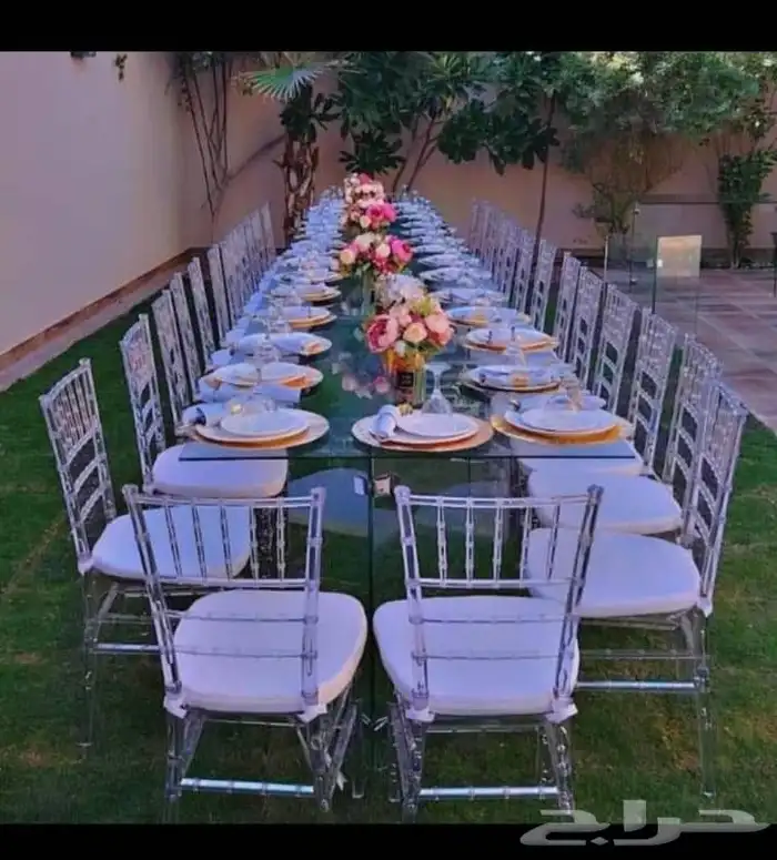 تأجير كراسي شفافه تاجير ركن ضيافه 0