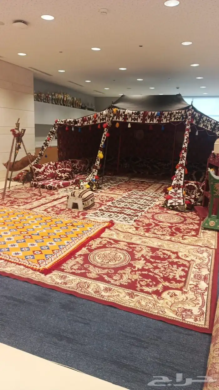 تاجير جلسات شعبيه خيم بيت شعر تاجير كرسي ملكي 26