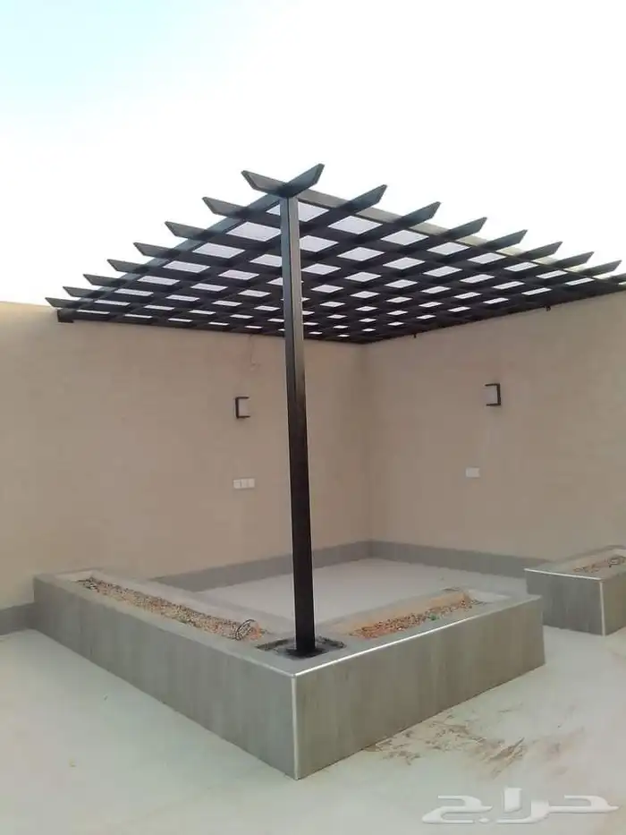 مظلات ديكوار 6 ملي شفاف 270 ريال مربع متر 3