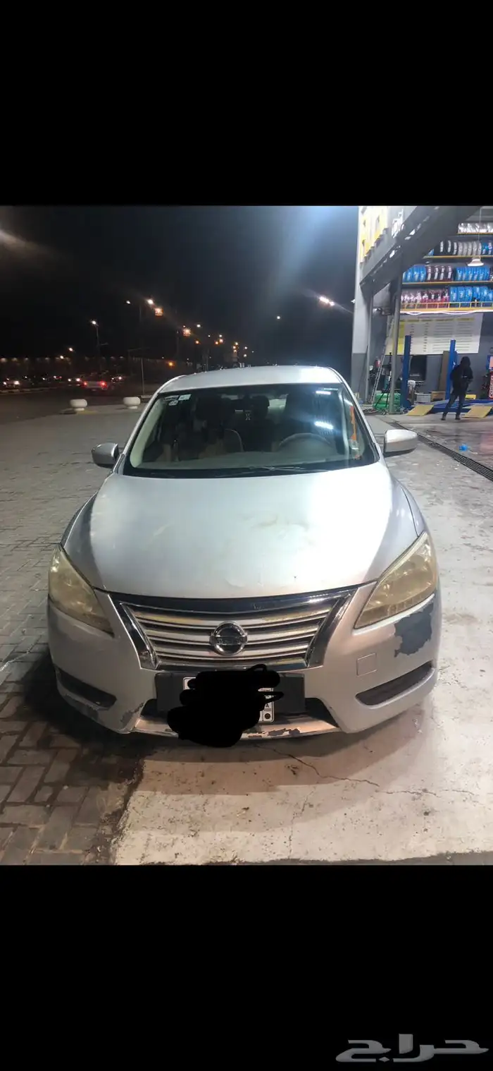نيسان سنترا موديل 2016 القير و الماكينة شرط ماشية 186فحص جد 1