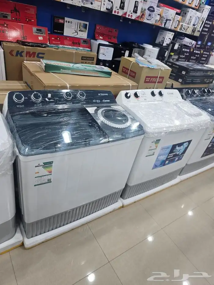 غسالات ملابس حوضين غسالات اتوماتيك ثلاجات غسالة غساله جديد 10